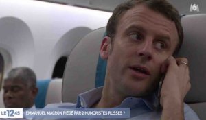 Macron piégé par deux humoristes russes? - ZAPPING ACTU HEBDO DU 27/04/2019