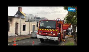 La Flèche. Quatre blessés dans l'incendie d'une maison 