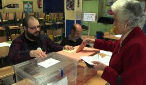 Législatives espagnoles : les Madrilènes votent