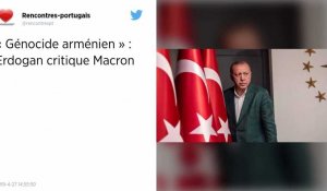 Opposé à ce que la France commémore le « génocide arménien », Erdogan s'en prend de nouveau à Macron
