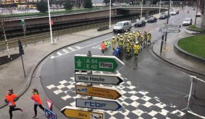 10 Miles Charleroi - les pompiers courent aussi pour le handisport