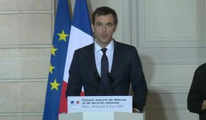 Coronavirus: la France est "toujours au stade 2" (ministre)