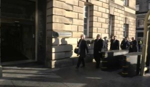 L'ex-Premier ministre écossais jugé pour agressions sexuelles arrive au tribunal