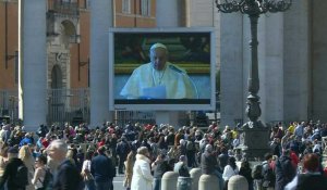 Le pape François fait sa prière dominicale en vidéo pour la première fois