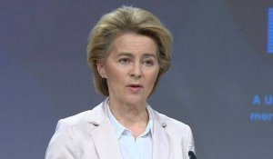 Les frontières de l'UE "ne sont pas ouvertes", avertit la présidente de la Commission européenne