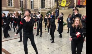 Manifestation des enseignants chercheurs à Amiens