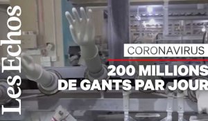 Coronavirus : le premier fabricant de gants au monde débordé par la demande