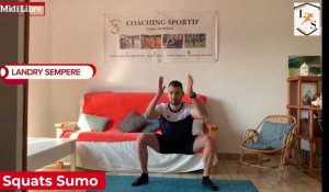 Ma séance de sport à la maison : squats sumo