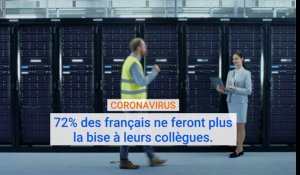 72% des Français ne se feront plus la bise au travail