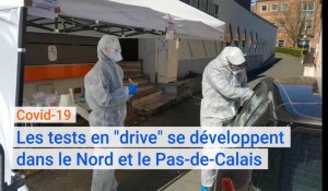 Coronavirus Covid-19 : les tests en "drive" se développent dans le Nord et le Pas-de-Calais