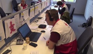 Coronavirus: des répondants de la Croix-Rouge assurent un soutien psycho-social au sein du call center fédéral à Louvain