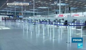 À l'aéroport d'Orly, l'activité se poursuit malgré la suspension des vols commerciaux