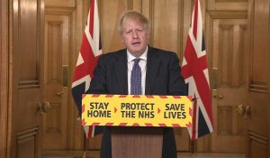 Coronavirus: Le Royaume-Uni a "passé le pic" de l'épidémie affirme Boris Johnson