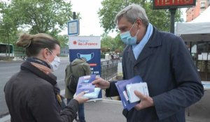 Coronavirus: La région Ile-de-France distribue des masques aux usagers des transports
