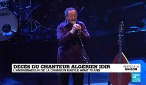 "Avec la mort d'Idir, un pan entier de la musique algérienne se perd"