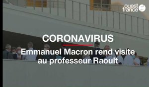 Coronavirus : Emmanuel Macron rend visite au professeur Raoult