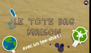 Les tutos écolos  : créer un tote-bag avec un tee-shirt