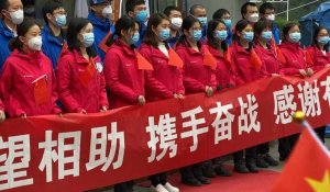 Coronavirus: les soignants venus en renfort quittent Wuhan