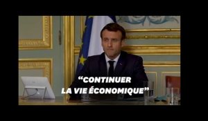 Coronavirus: Macron exhorte salariés et entreprises à poursuivre l'activité