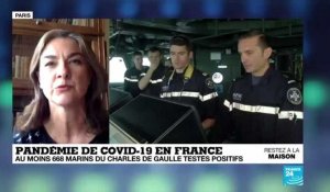 Coronavirus : Le porte-avion Charles-de-Gaulle, "une ville sur l'eau"