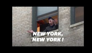 Frank Sinatra résonne dans New York en confinement