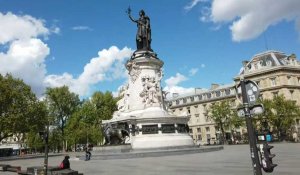 Caméra embarquée dans Paris confiné: balade dans le 3ème arrondissement