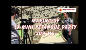 Making-of  La Mini Pétanque Party  sur M6  (Pétanque de Table 100% Eco-Responsable )