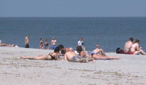 Coronavirus: en Géorgie, au nord de la Floride, les Américains de retour à la plage