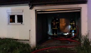 Lens: incendie dans le garage d'une maison inhabitée
