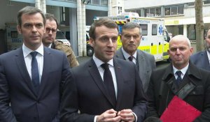 Coronavirus: "nous sommes au tout début de cette épidémie" en France (Macron)