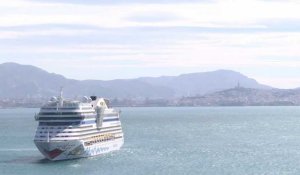 Coronavirus: suspicions de cas sur un bateau de croisière en rade de Marseille