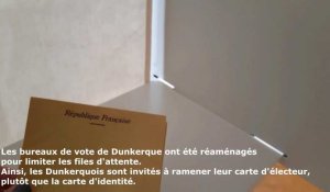 Dunkerque : les bureaux de vote organisés contre le coronavirus