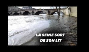 Les images de la crue de la Seine à Paris