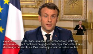 Coronavirus: Macron ordonne la fermeture des crèches, écoles et universités
