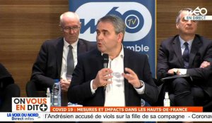Coronavirus : Xavier Bertrand propose un plan de soutien aux entreprises des Hauts-de-France avec une première aide de 50 millions d'Euros