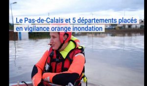 Le Pas-de-Calais et 5 départements en vigilance orange inondation - vagues submersion