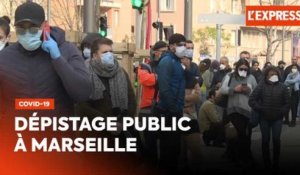 Coronavirus : à Marseille, les tests organisés par le professeur Raoult attirent la foule