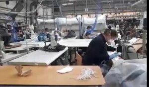 Hazebrouck : l'entreprise Lener Cordier fabrique des masques