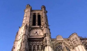 Coronavirus : Les cloches de la cathédrale de Troyes ont sonné 