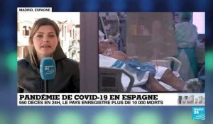 Coronavirus : 950 décès en 24 heures, l'Espagne enregistre plus de 10 000 morts