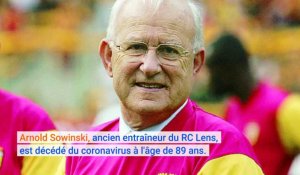 Arnold Sowinski, légende du RC Lens, est décédé du coronavirus