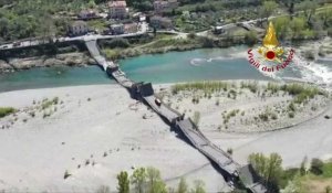 Italie : un pont s'effondre en Toscane, un automobiliste blessé