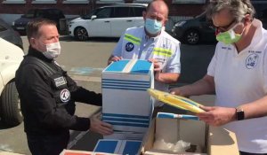 Lille : la PJ remet au Samu59 du matériel de police scientifique