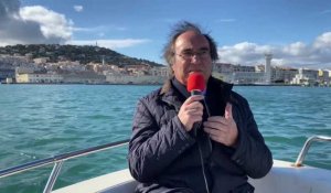 L'interview bateau : François Commeinhes, candidat aux municipales de Sète