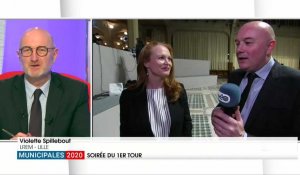 Municipales 2020 : Violette Spillebout est troisième au premier tour, à Lille (59)
