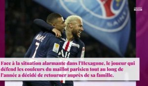 Coronavirus : Neymar a quitté la France