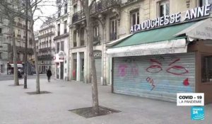 Coronavirus en France : Reportage dans des "rues quasi-désertes à Paris"