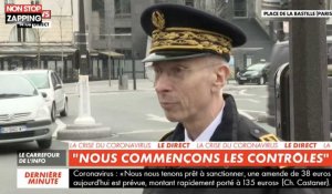 Coronavirus : Le préfet de police de Paris prêt à sanctionner les Français (Vidéo)