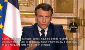 Coronavirus: "aucune entreprise ne sera livrée au risque de faillite" (Macron)
