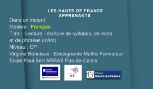 CP | Français | Lecture, écriture de syllabes, de mots et de phrases (in/im)